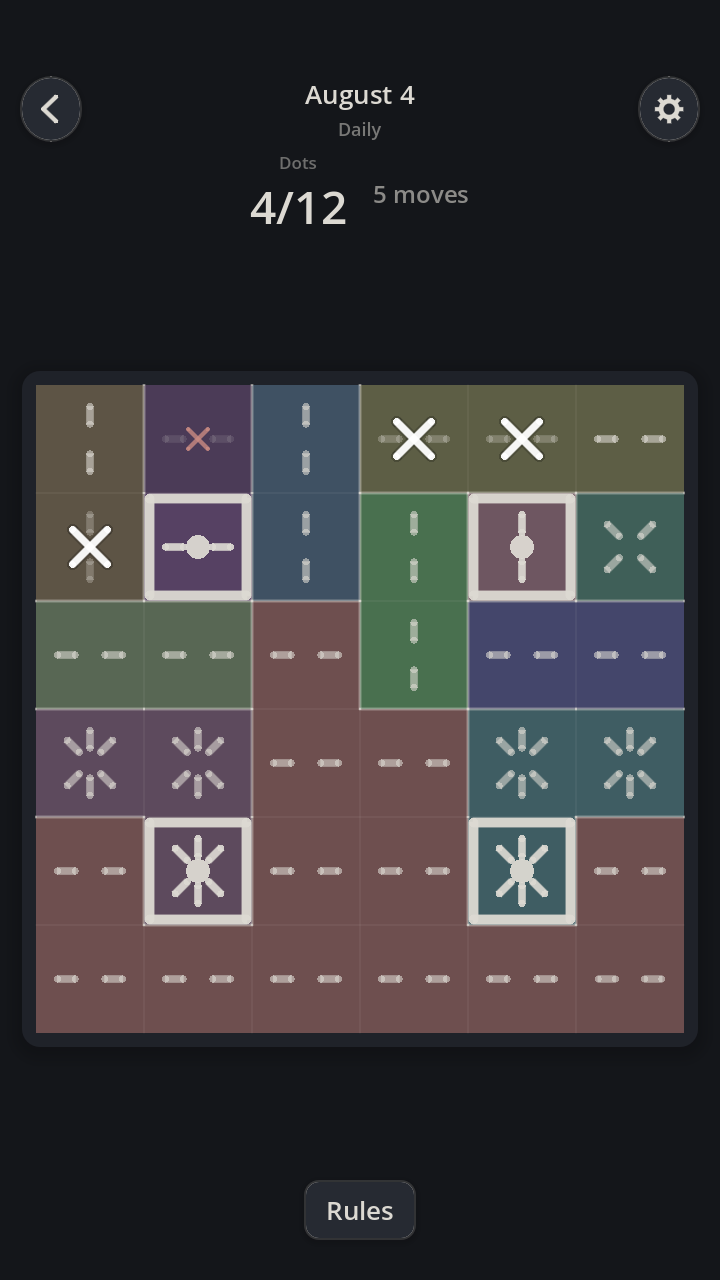 A Doku board rendered in the dark theme.